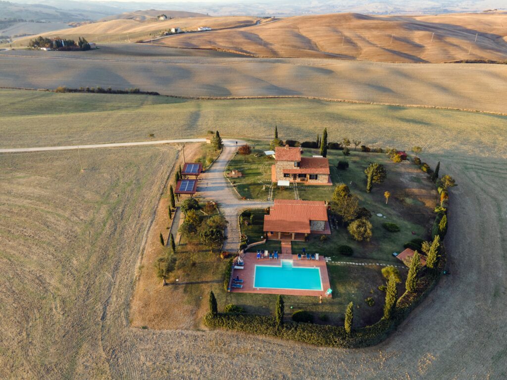 Panoramic View Of Al-Giardino-Degli Etruschi, Chiusi