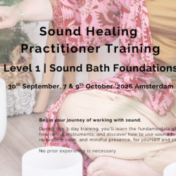 Sound Healing Practitioner Training Level 1 Foundations | Autumn edition| payment